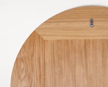 CM Circle mirror - Oak, large, Ø70 cm - FRAMA