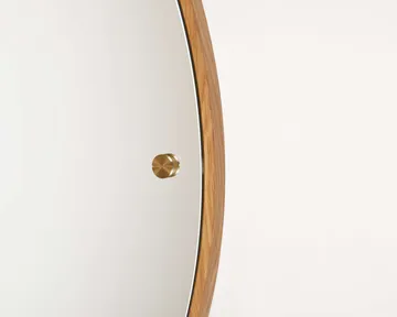 CM Circle mirror - Oak, medium, Ø60 cm - FRAMA