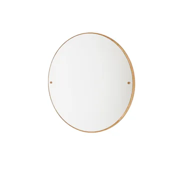 CM Circle mirror - Oak, small, Ø45 cm - FRAMA