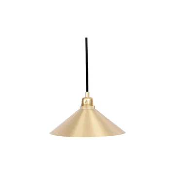 Cone Shade pendant light - Brass. small, Ø25 cm - FRAMA