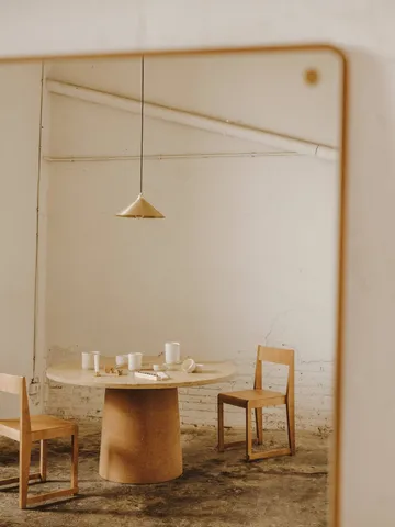 Cone Shade pendant light - Brass. small, Ø25 cm - FRAMA