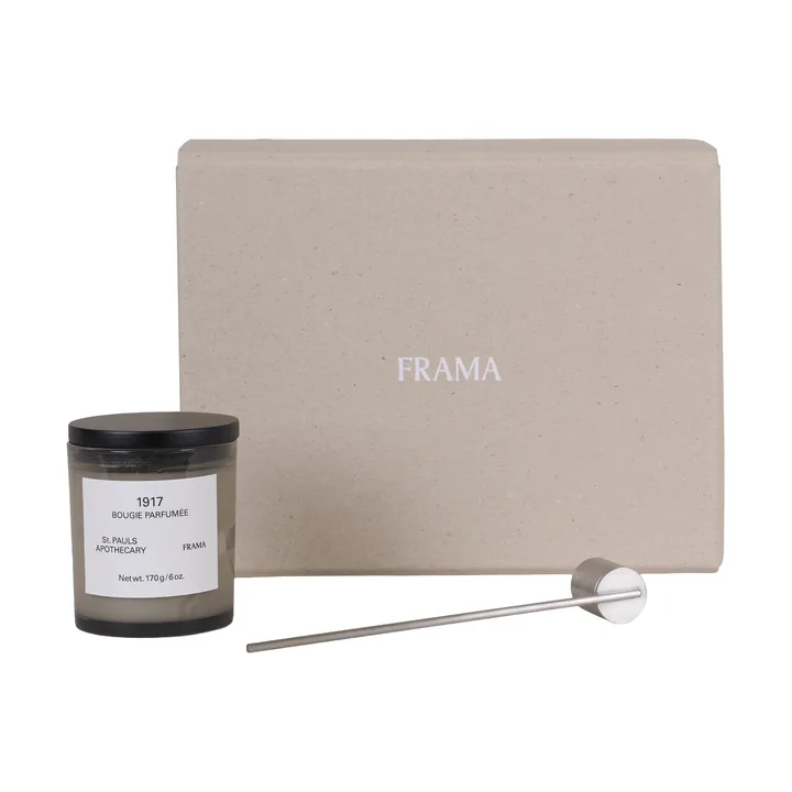 FRAMA gift set scented candle + candle snuffer - 1917 - FRAMA