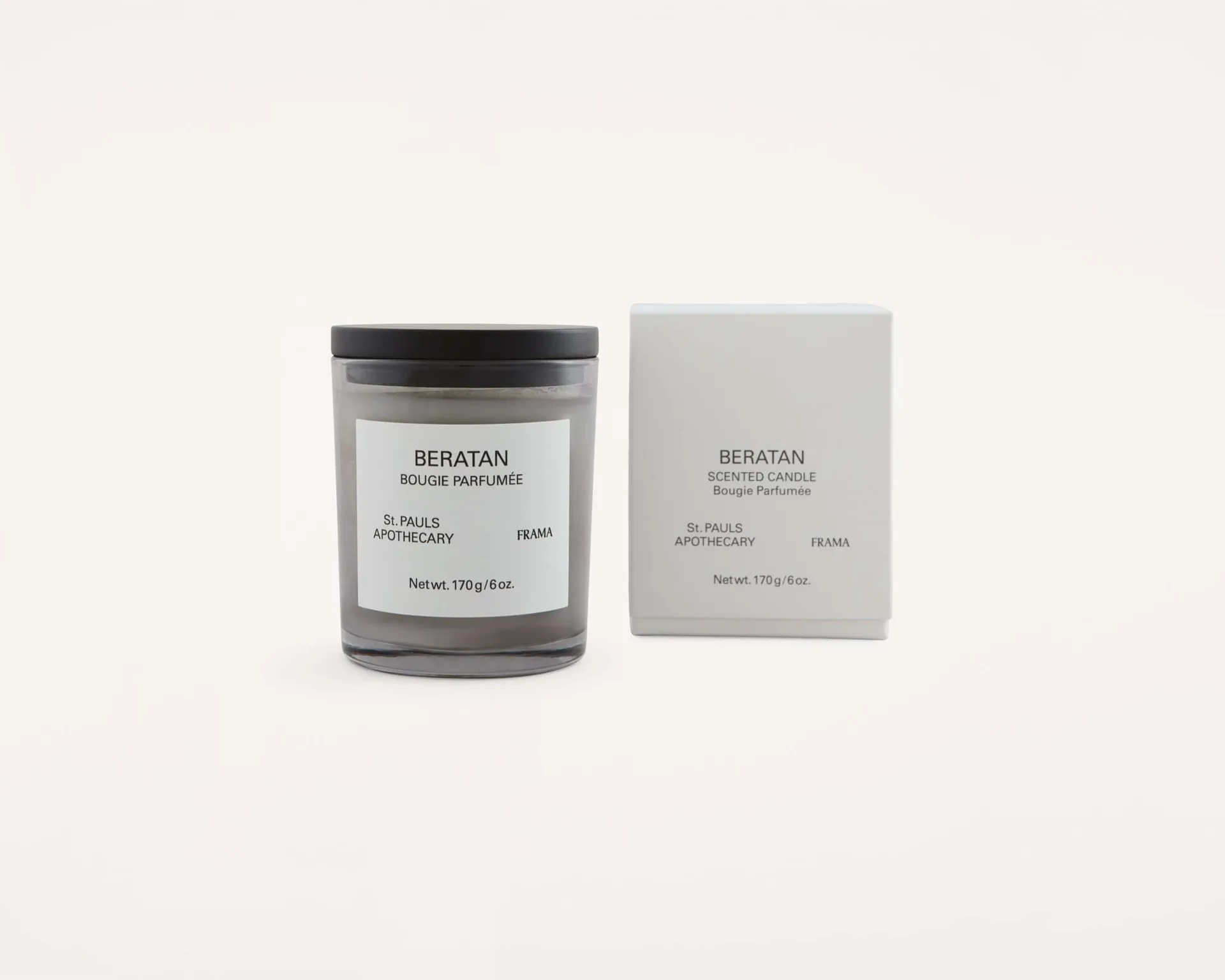 FRAMA scented candle, Beratan, 170 g FRAMA