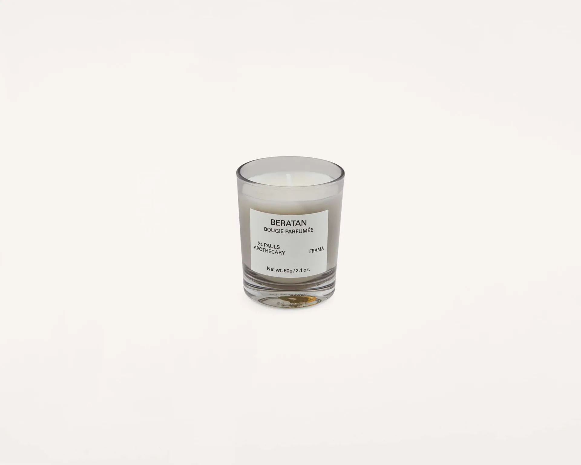 FRAMA scented candle, Beratan, 60 g FRAMA