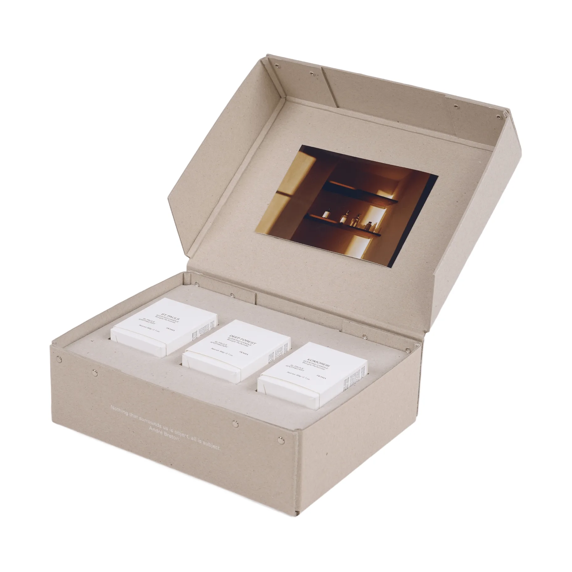 FRAMA scented candle gift set, 3 pieces FRAMA