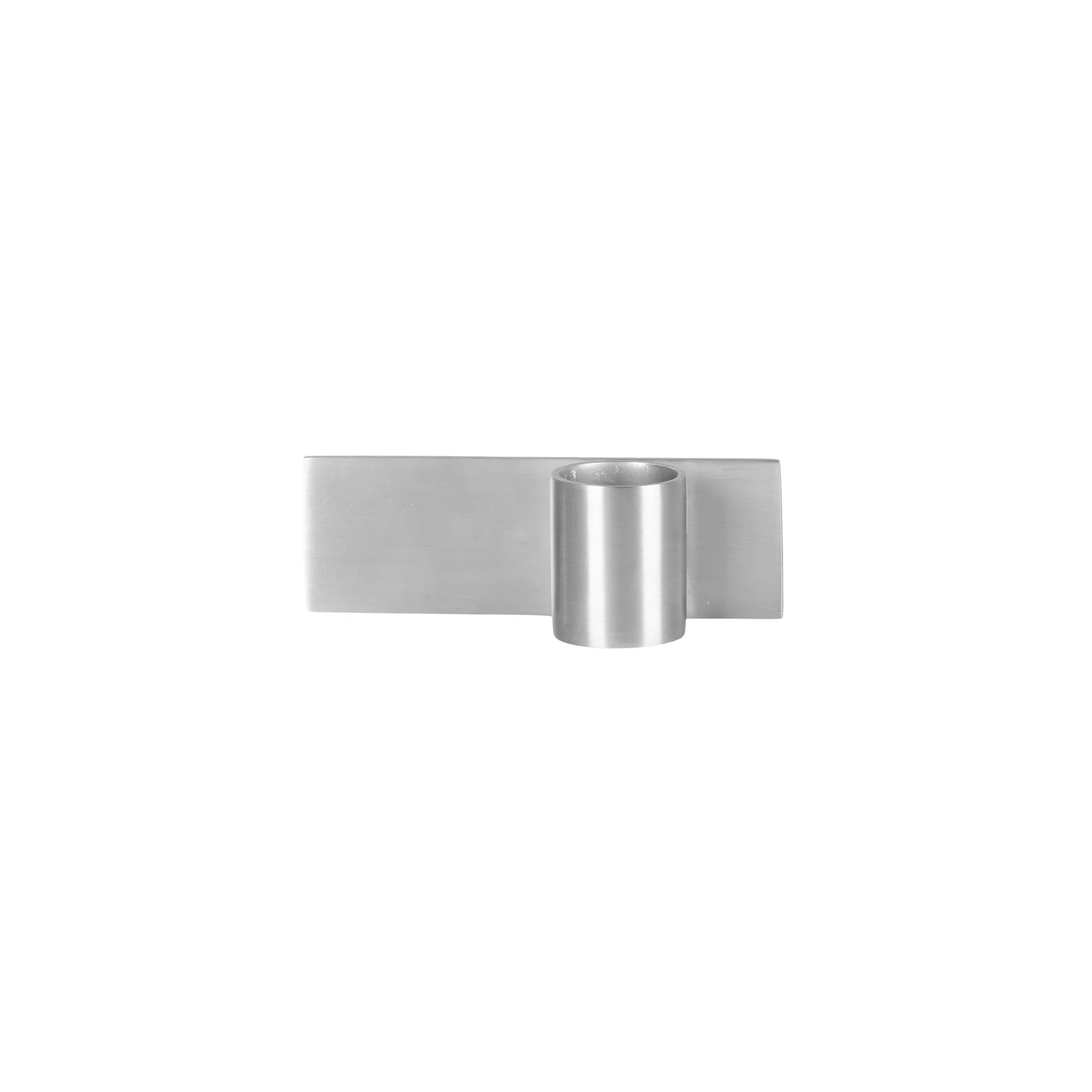 Fundament candle holder, Form 2, stainless steel, 3x9x3 cm FRAMA
