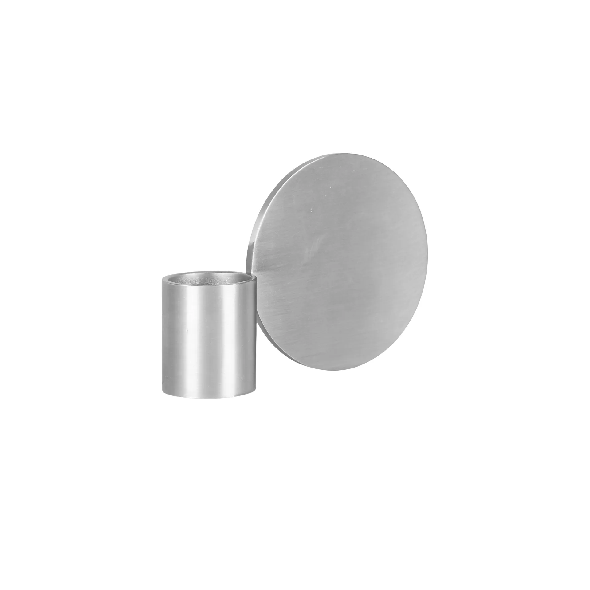 Fundament candle holder, Mould 3, stainless steel, 2,5x8,5x6 cm FRAMA