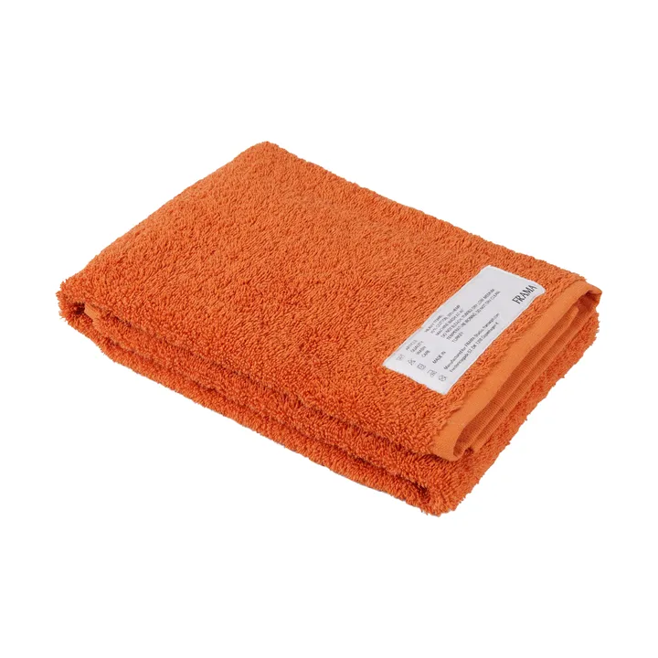 Heavy Towel towel 80x50 cm - Burnt orange (orange) - FRAMA