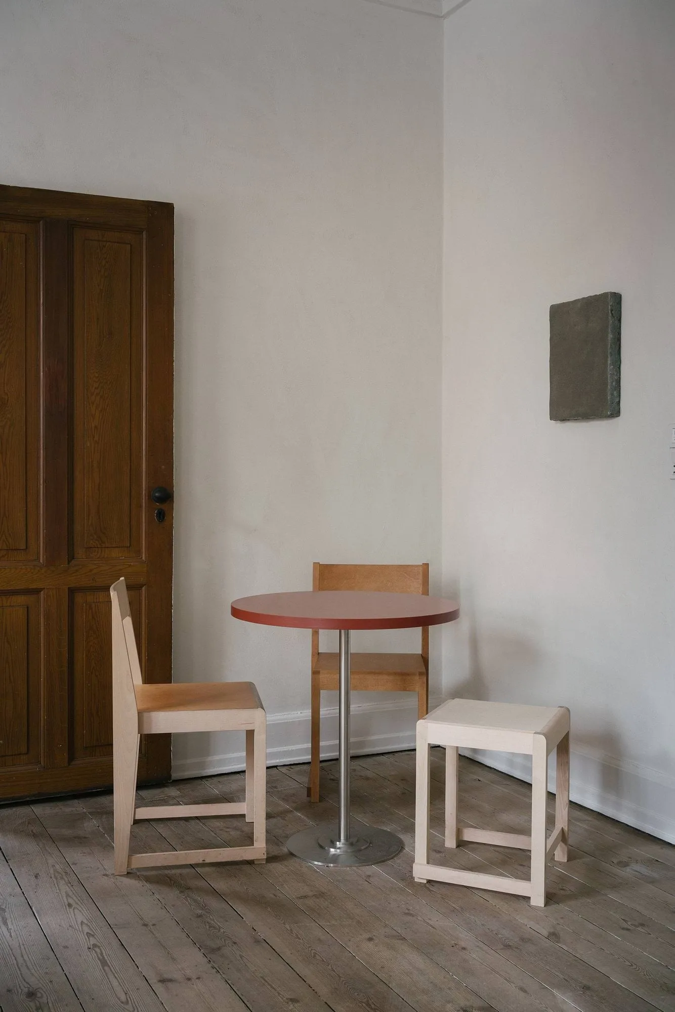 Low Stool 01 stool, Birch FRAMA