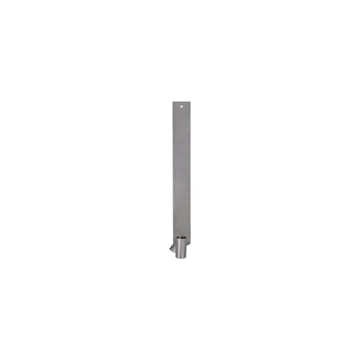 Ornament wall candle holder - Stainless steel, long, 35,8 cm - FRAMA