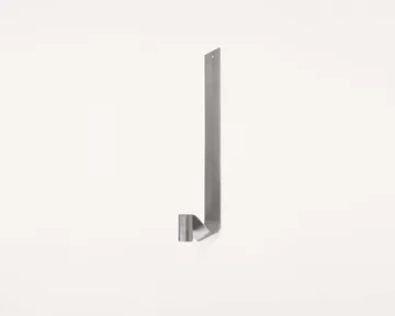 Ornament wall candle holder - Stainless steel, long, 35,8 cm - FRAMA