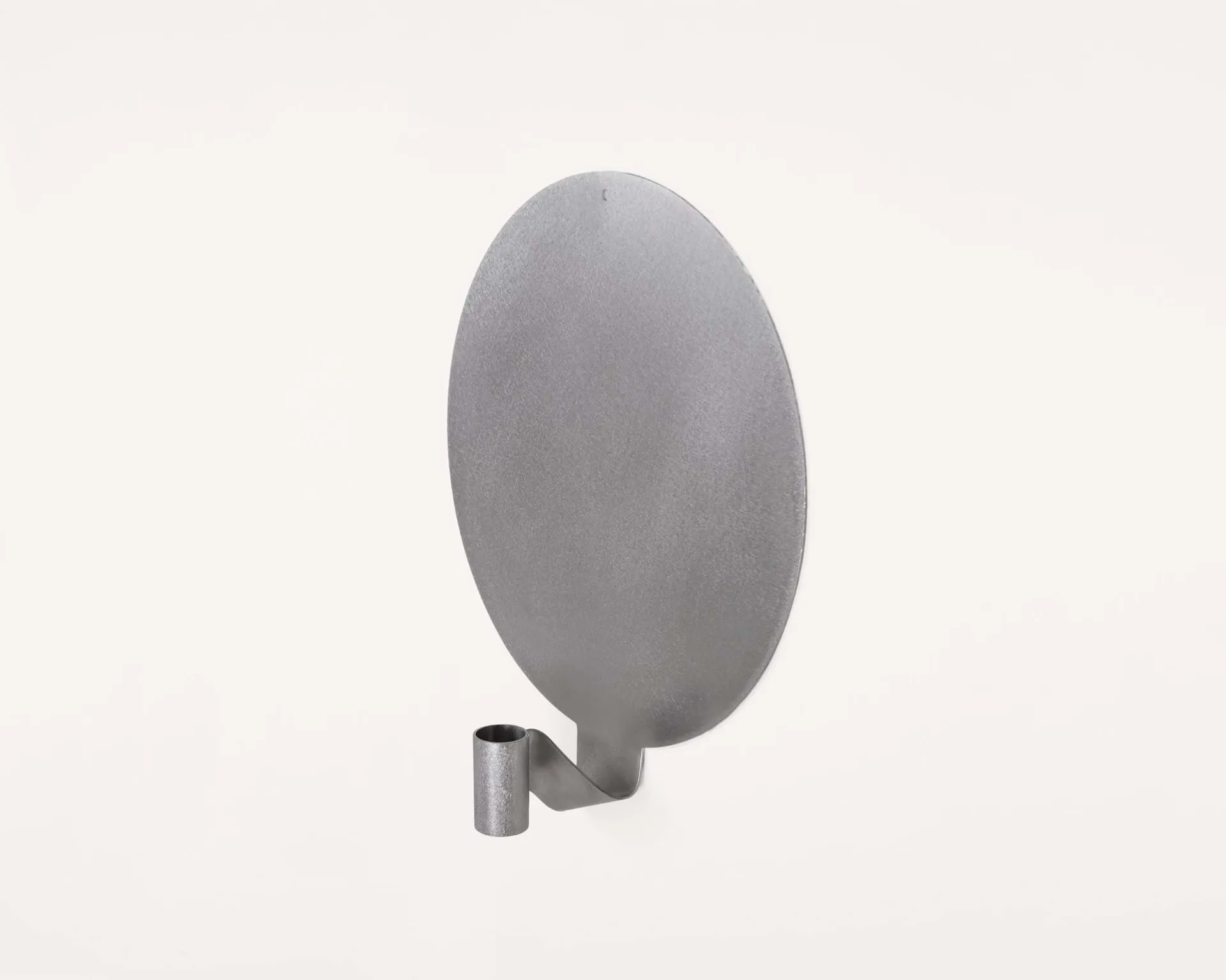 Ornament wall candle holder, Stainless steel, round, 28,2 cm FRAMA