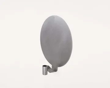 Ornament wall candle holder - Stainless steel, round, 28,2 cm - FRAMA