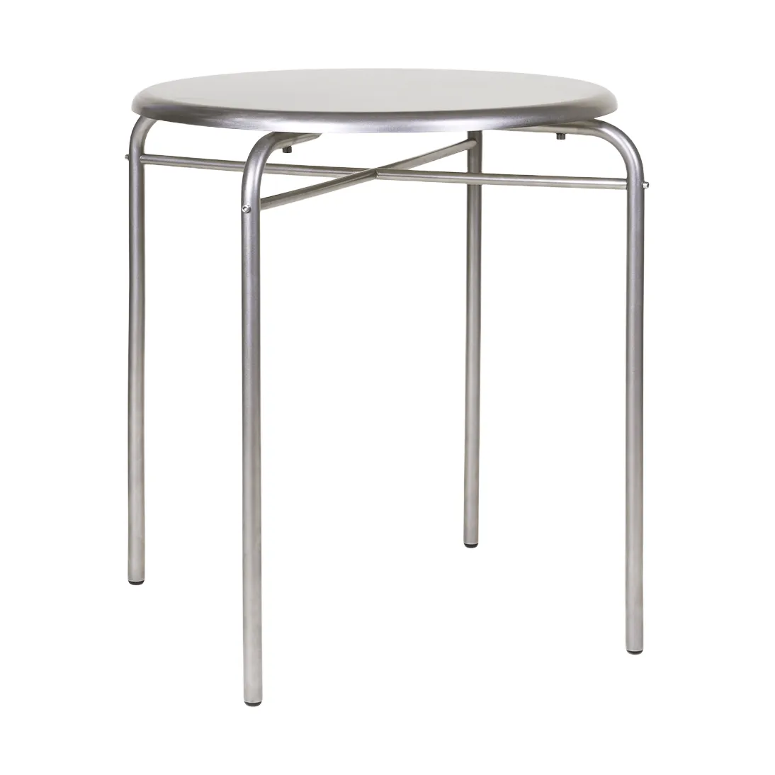 Petit Rond table, Stainless steel, Ø65x73 cm FRAMA