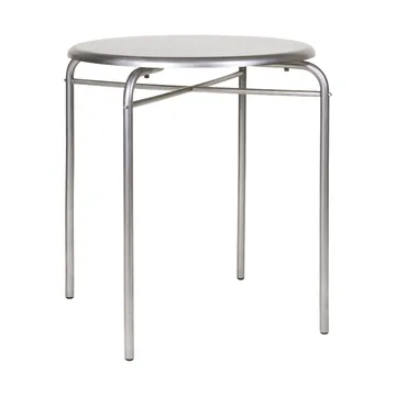 Petit Rond table - Stainless steel, Ø65x73 cm - FRAMA