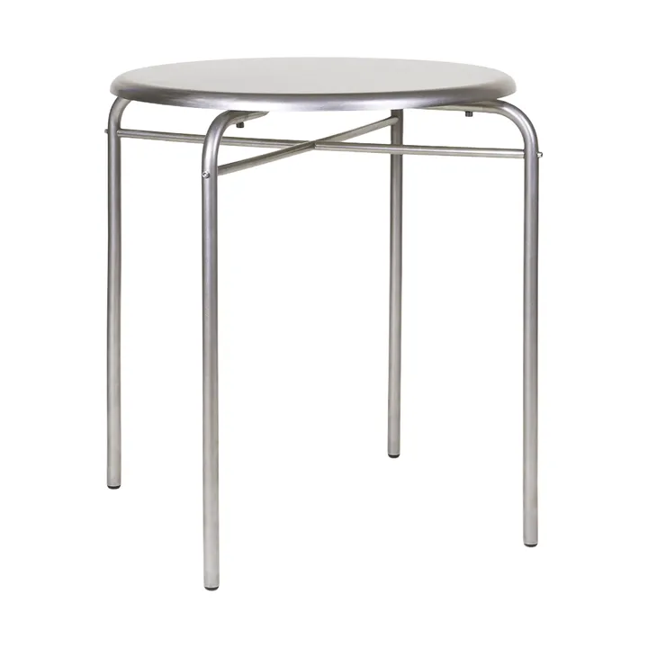 Petit Rond table - Stainless steel, Ø65x73 cm - FRAMA