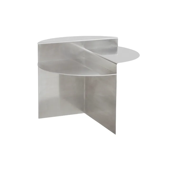 Rivet side table - Aluminium, Ø51,3x40 cm - FRAMA
