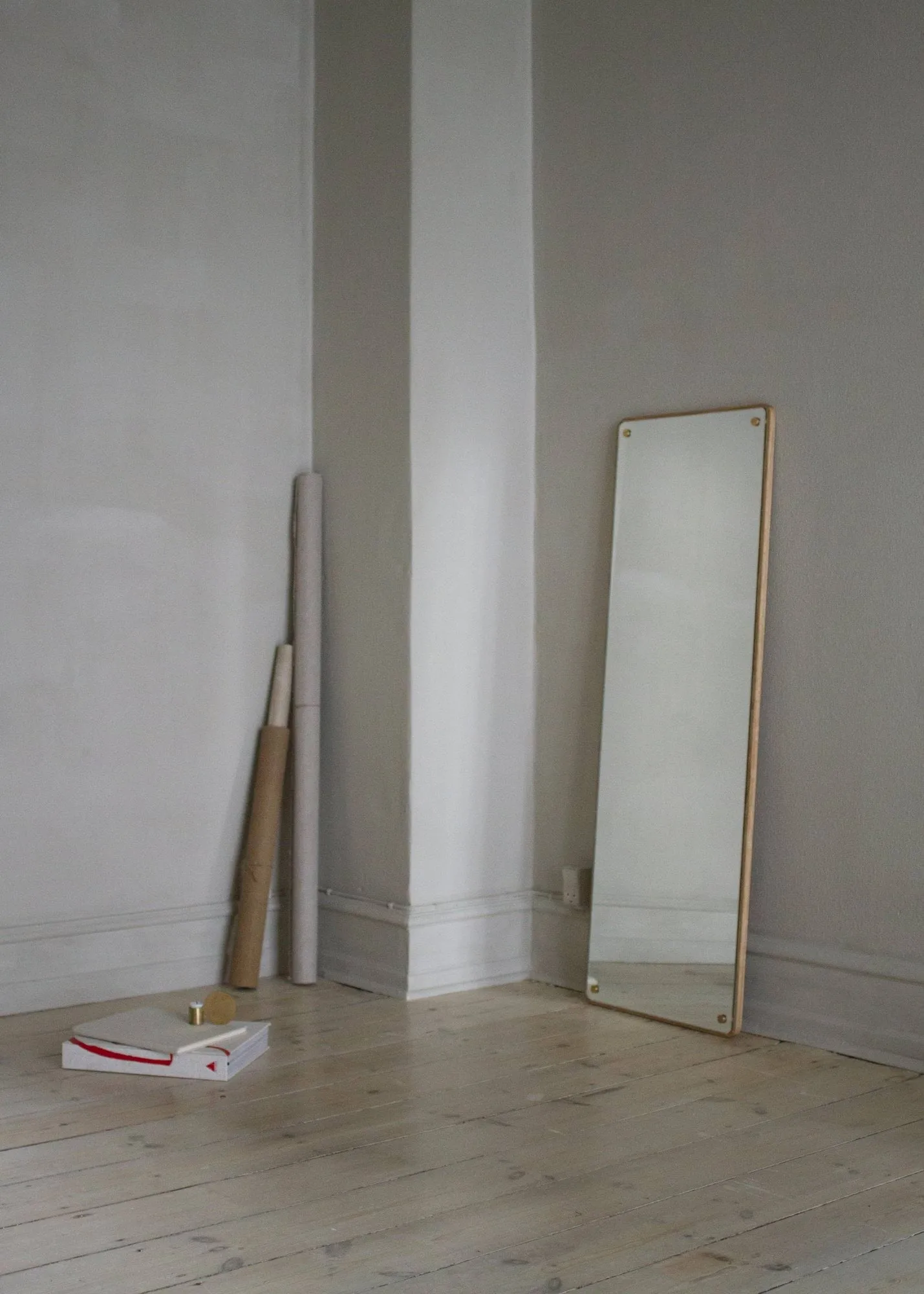 RM-1 Rectangular mirror, Oak, large, 118x40 cm FRAMA