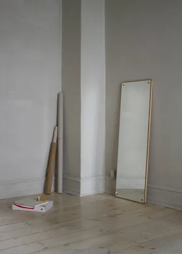 RM-1 Rectangular mirror - Oak, large, 118x40 cm - FRAMA