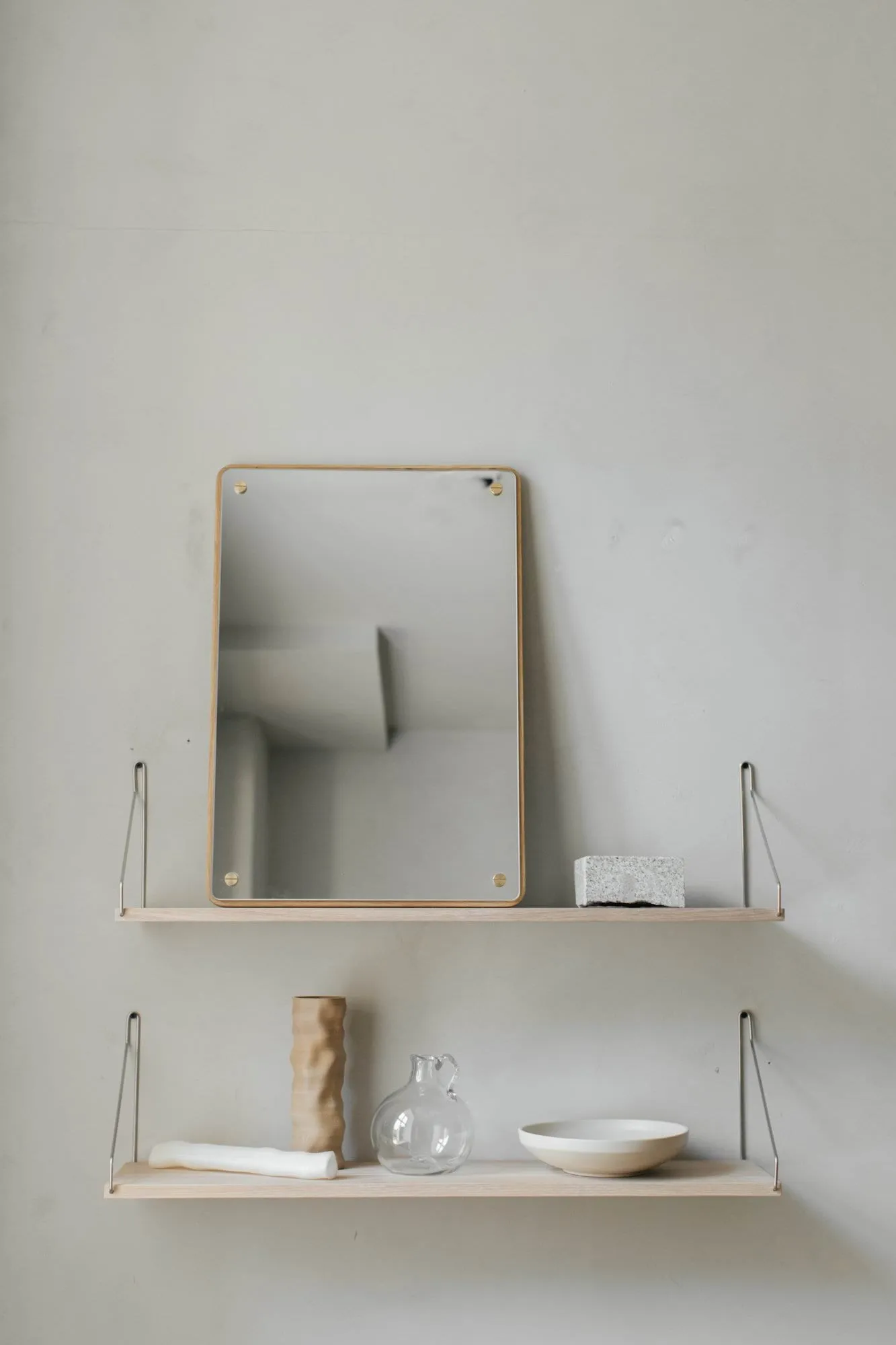 RM-1 Rectangular mirror, Oak, small, 58x40 cm FRAMA