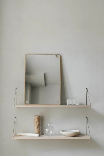 RM-1 Rectangular mirror - Oak, small, 58x40 cm - FRAMA