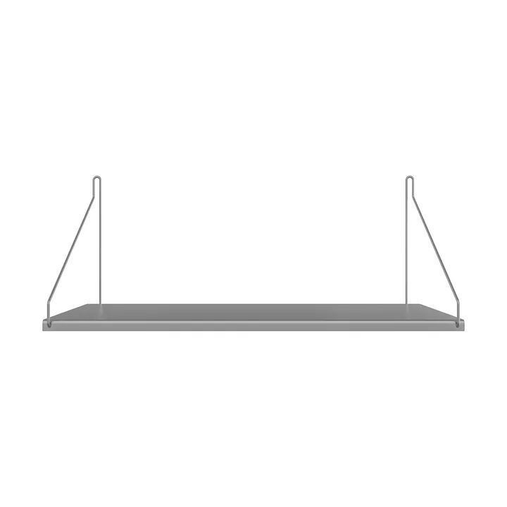 Single Shelf wall shelf - Stainless steel, 60x27 cm - FRAMA