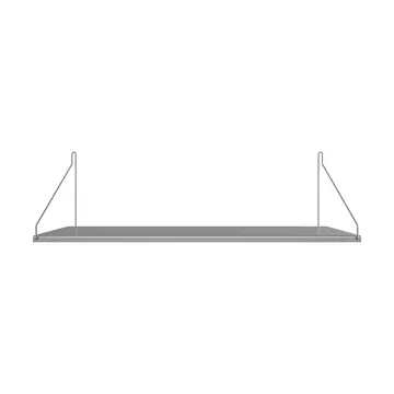 Single Shelf wall shelf - Stainless steel, 80x27 cm - FRAMA