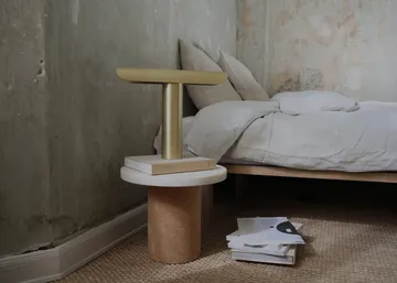T Lamp table lamp - Brass - FRAMA