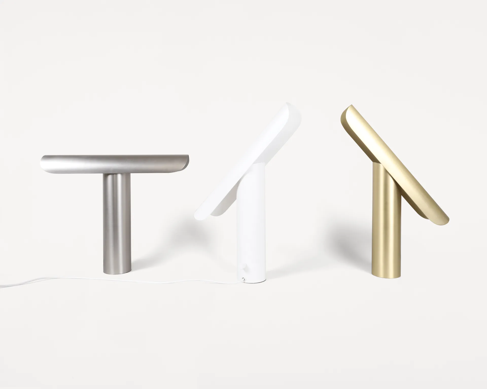 T Lamp table lamp, Steel FRAMA
