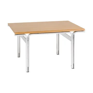 Union side table - Aluminium-warm brown ash, 60x45x34 cm - FRAMA