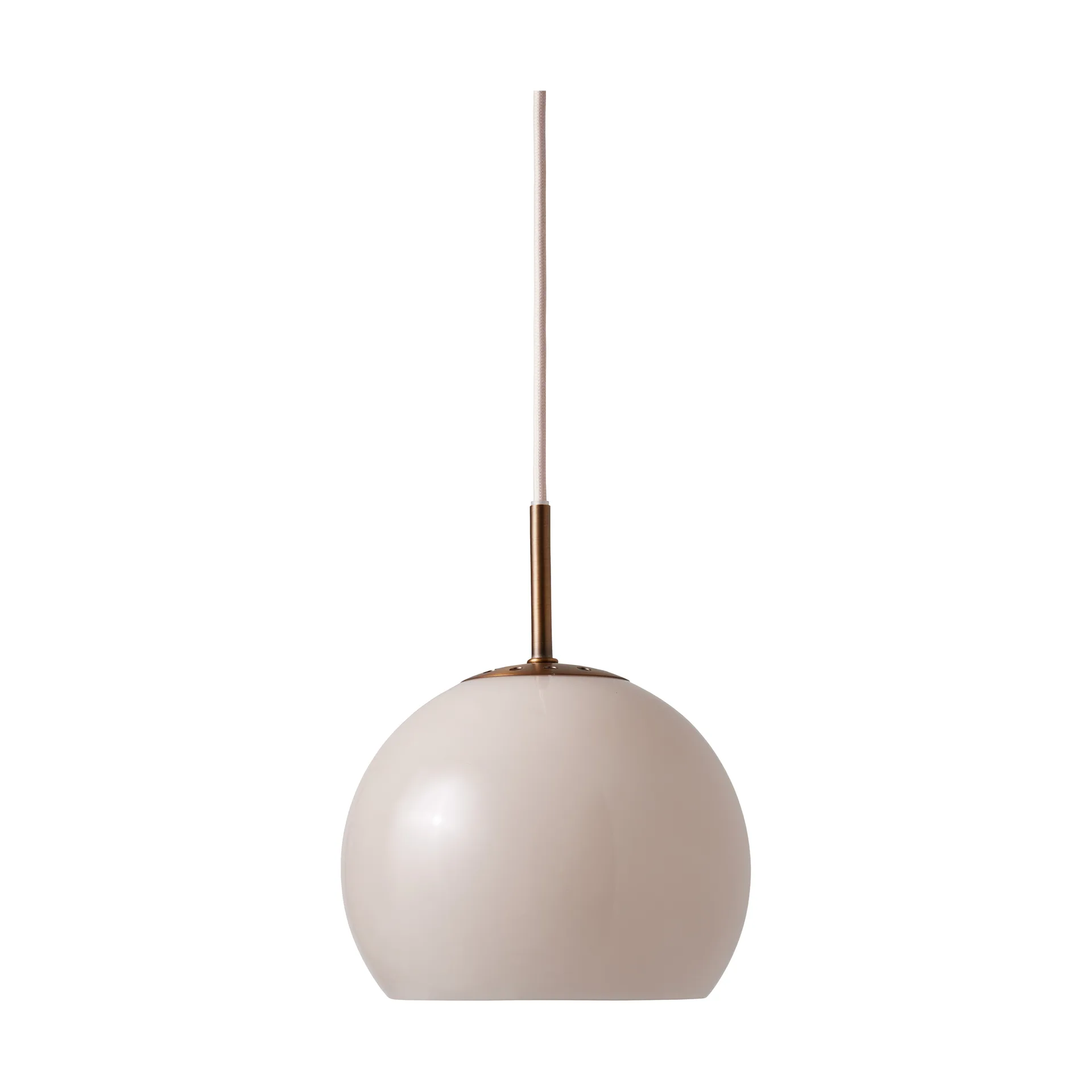 Ball pendant lamp, Sand Grey, Ø18 cm Frandsen