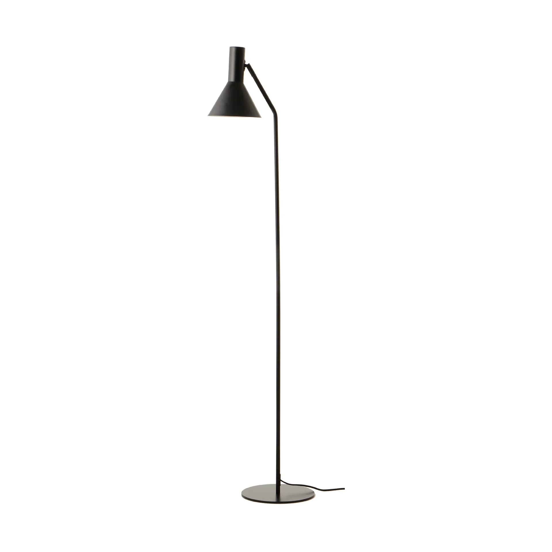 Lyss floor lamp, Matt black, 150 cm Frandsen