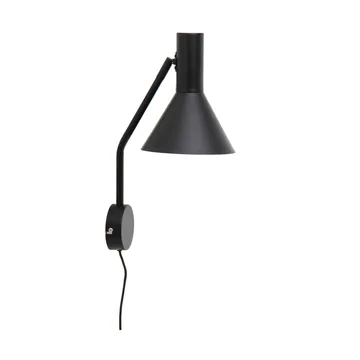 Lyss wall lamp - Matt black, 42 cm - Frandsen