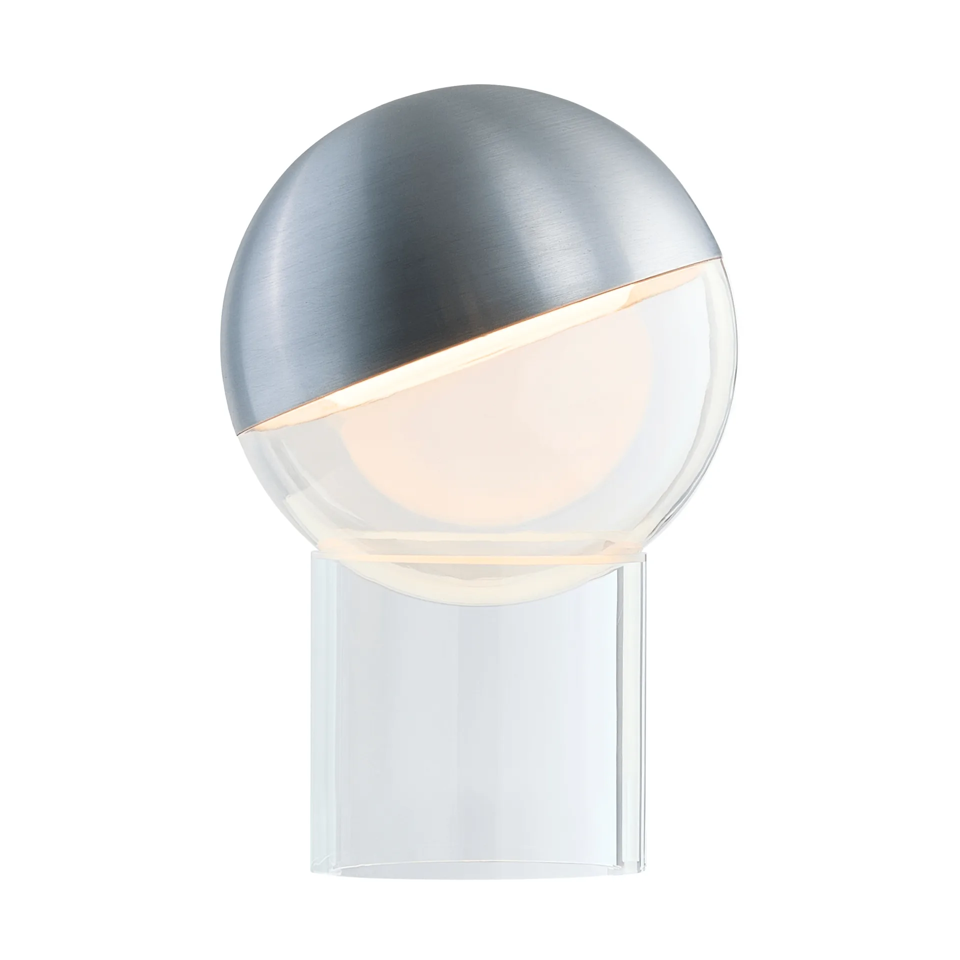 Pila portable table lamp, Brushed aluminium Frandsen