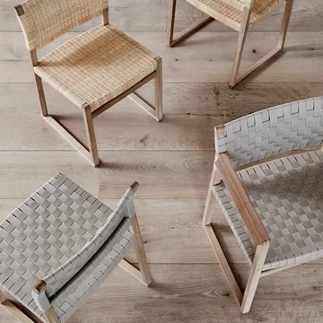 BM61 chair - Rattan oiled oak frame - Fredericia Furniture
