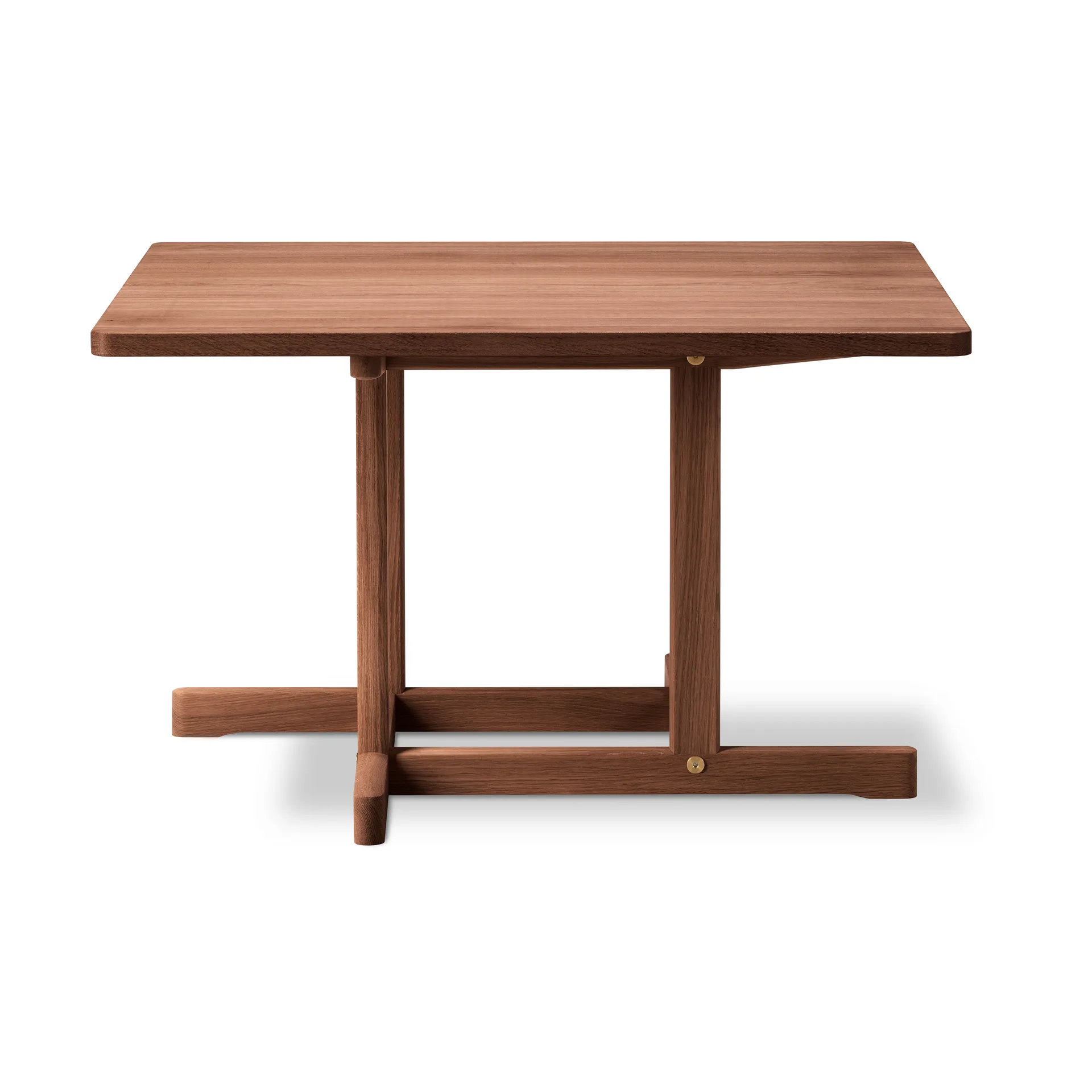 BM80 Mogensen Coffee Table 90x90 cm, Smoked oiled oak Fredericia Furniture