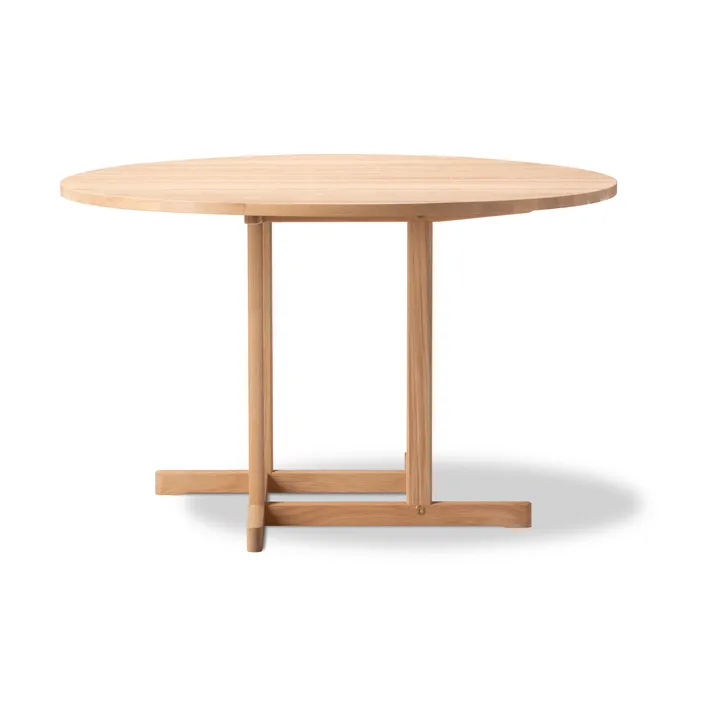 BM80 Mogensen Shaker Table table Ø120 cm - Light oiled oak - Fredericia Furniture