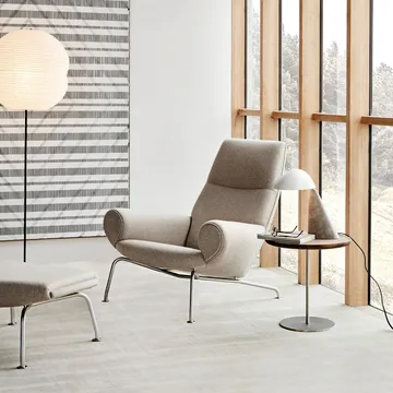 Fellow table lamp - White-dark atlantico limestone - Fredericia Furniture
