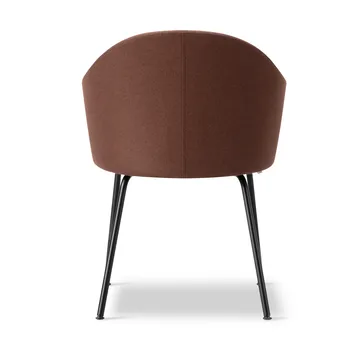 Gomo Armchair armchair tube base - Blazer CUZ4D Dunalk-black - Fredericia Furniture