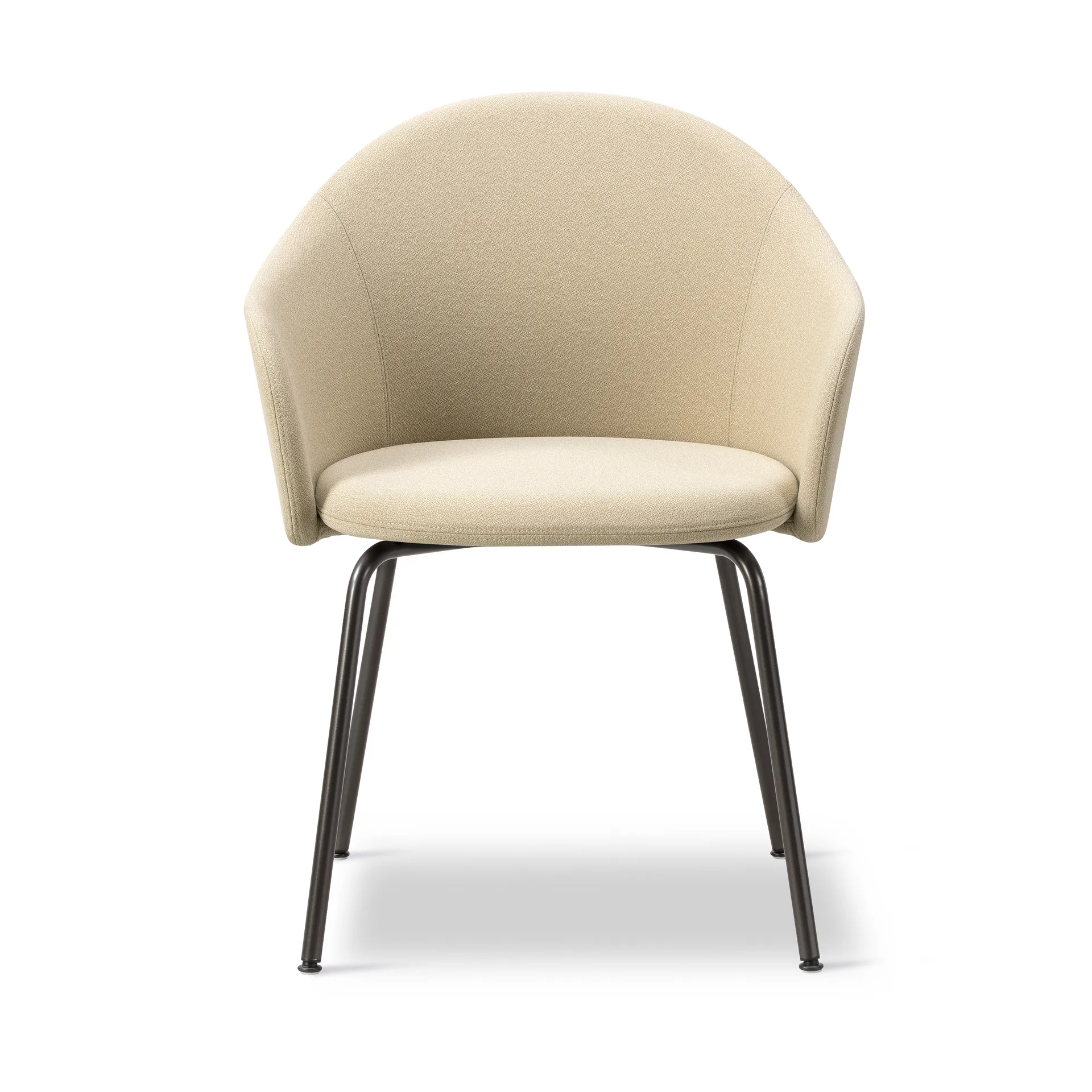 Gomo Armchair armchair tube base, Mylla 221-flint Fredericia Furniture