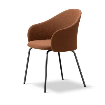 Gomo Armchair armchair tube base - Myr 362-black - Fredericia Furniture