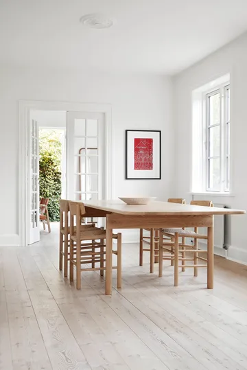 J39 chair - Light oiled oak—braided natural - Fredericia Furniture