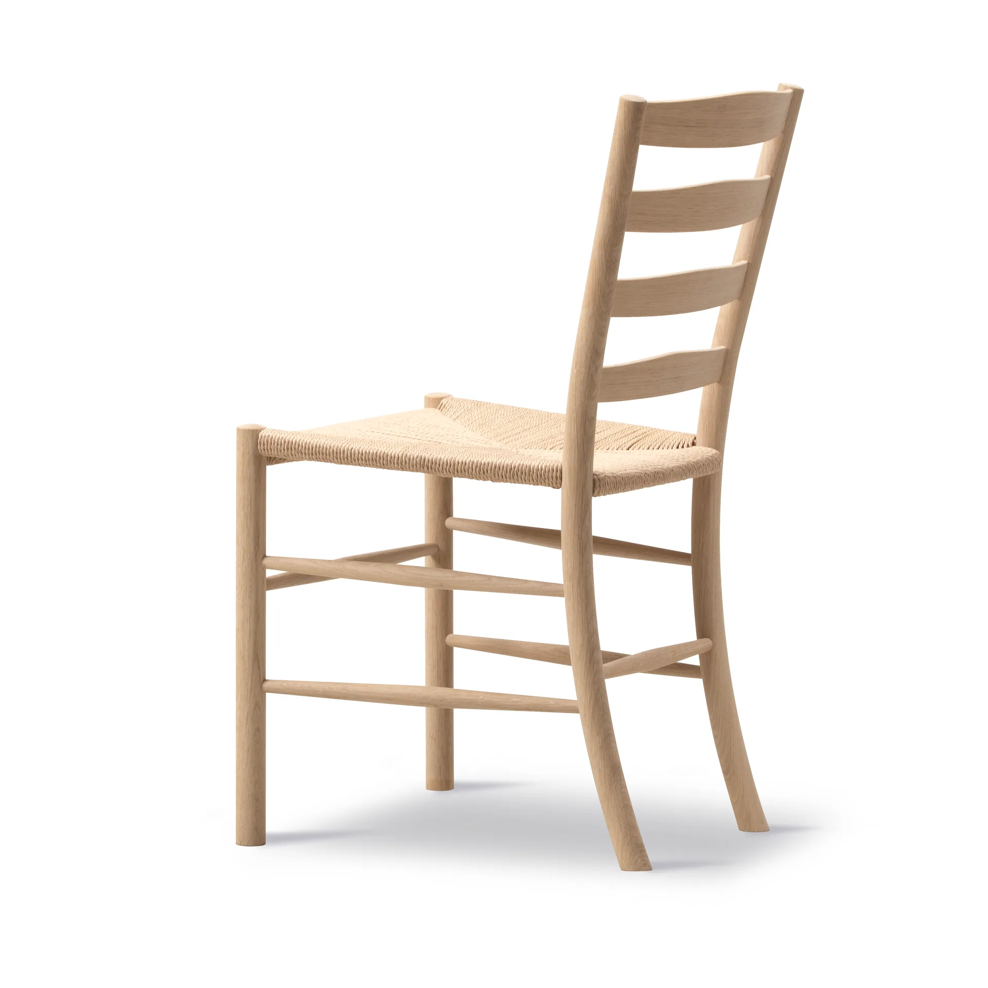 Klint chair, Naturally braided - soap treated oak Fredericia Furniture
