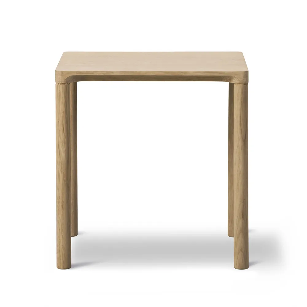 Piloti 6700 side table, Light oiled oak-height 41 cm Fredericia Furniture