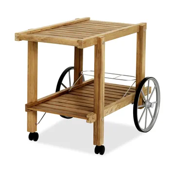 14 serving cart - Teak - Fri Form