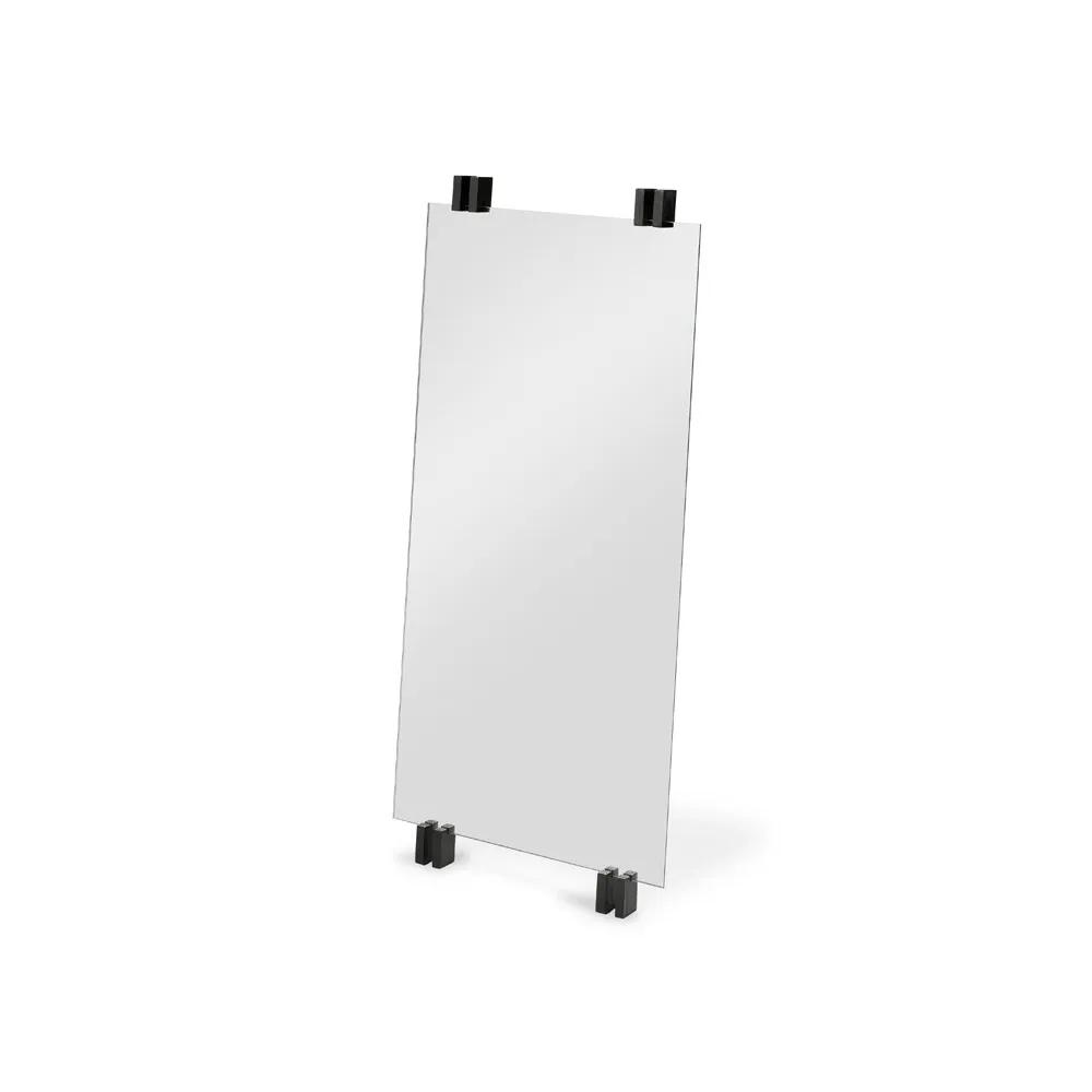 Cutter mirror, Oak black-stained Fritz Hansen