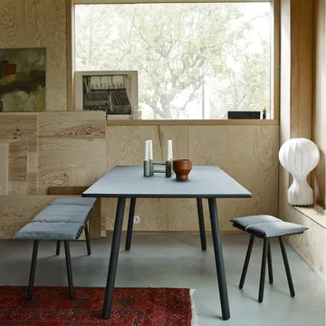 Georg stool - black-painted oak - Fritz Hansen