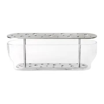 Ikebana vase stainless steel - Long - Fritz Hansen