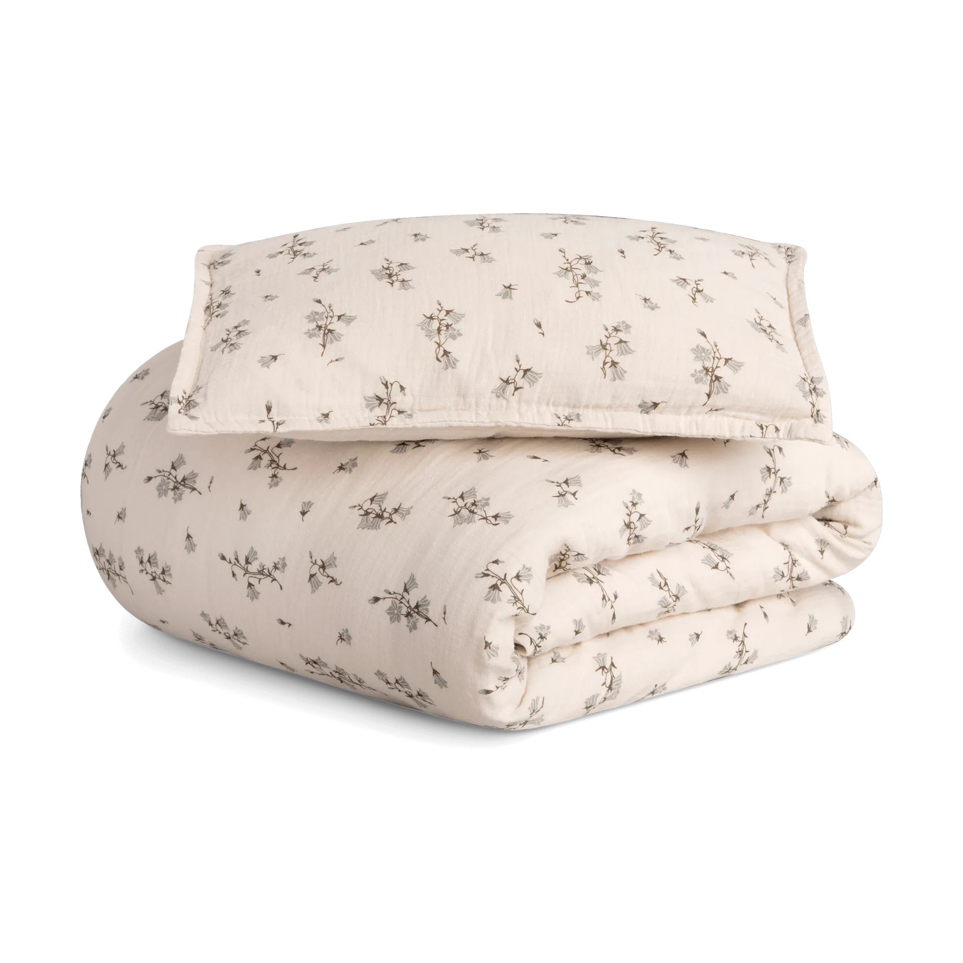 Bluebell Muslin bed set junior, 100x130 cm/35x55 cm Garbo&Friends