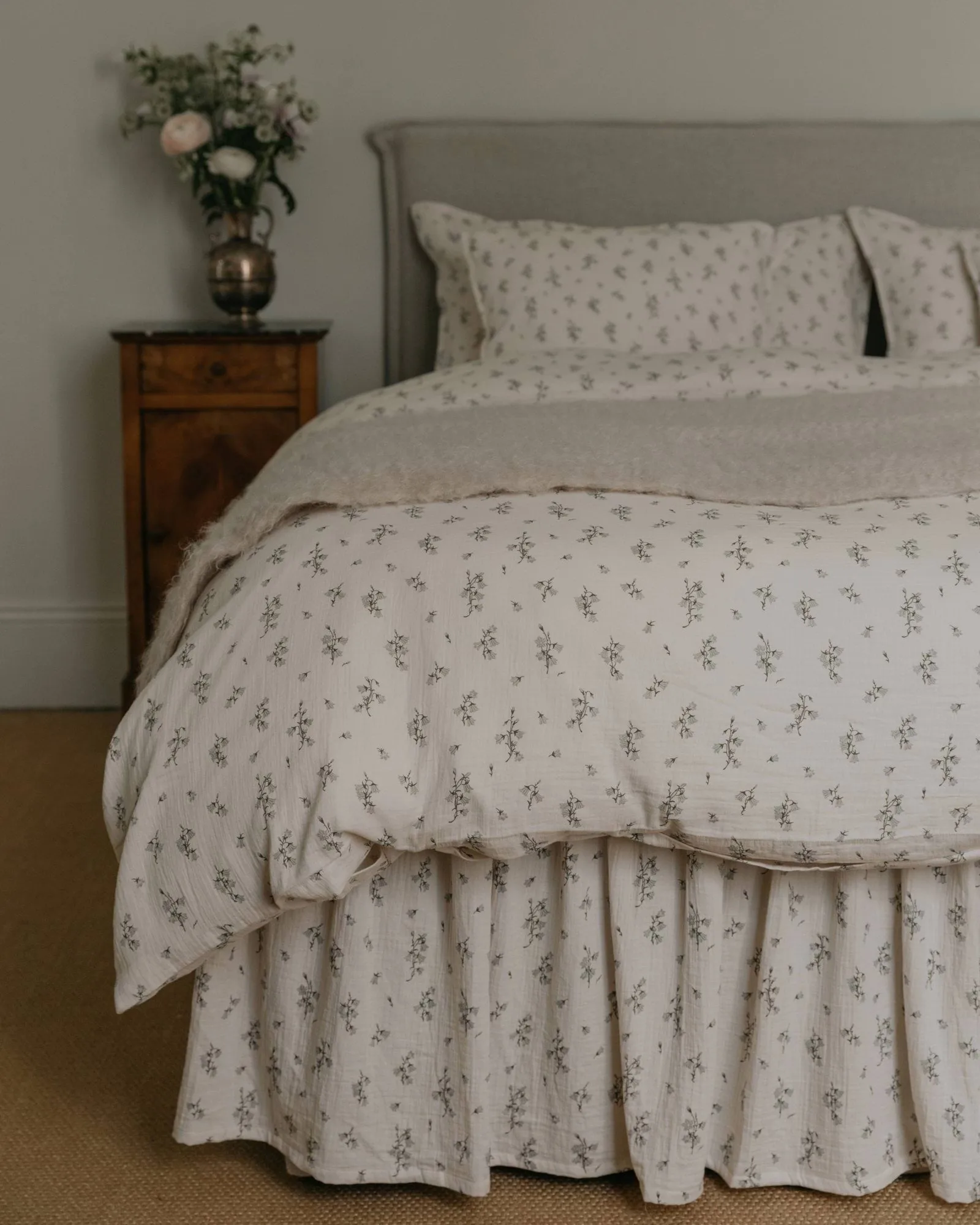 Bluebell Muslin duvet cover, 135x200 cm Garbo&Friends